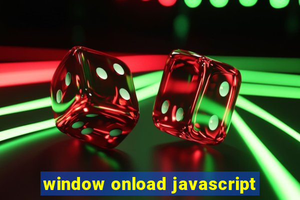 window onload javascript